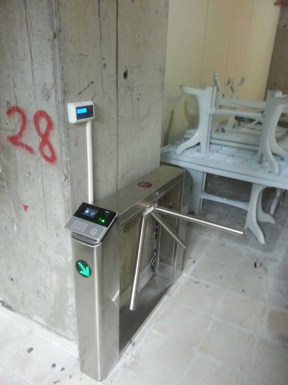 U990-ID Parmak İzi Okuyucu Montaj Görüntüleri